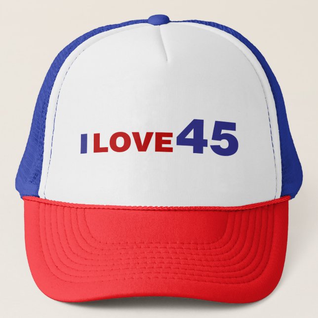 Casquette I Love 45 (Devant)