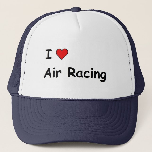Casquette I Love Air Racing (Devant)