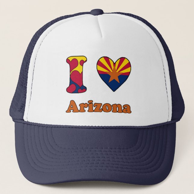 Casquette I love Arizona (Devant)