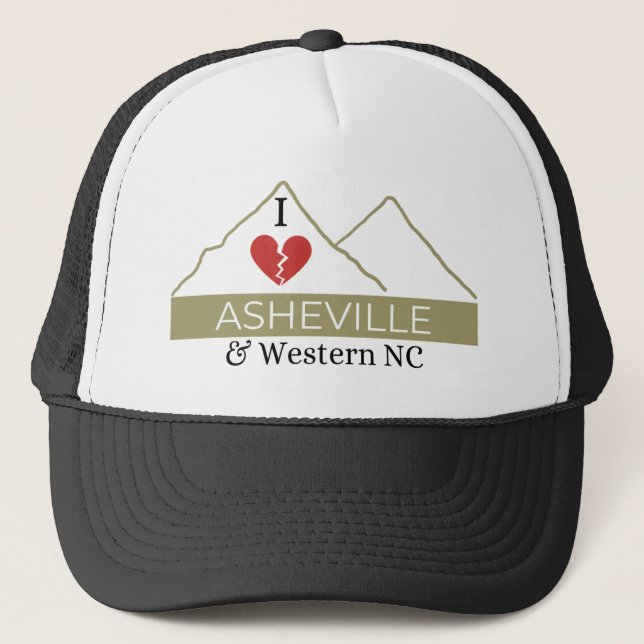 Casquette I Love Asheville (Devant)