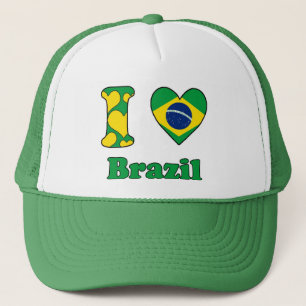 Casquette I love Brazil