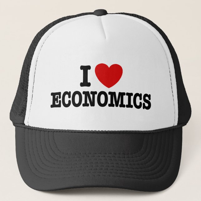Casquette I Love Economics (Devant)