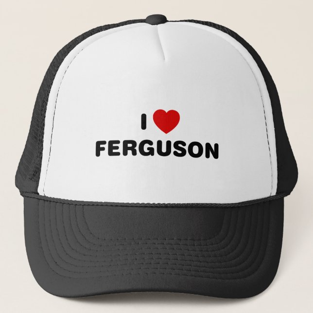 Casquette I Love Ferguson Missouri (Devant)