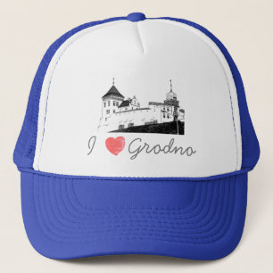 Casquette I Love Grodno Belarus Architecture Château