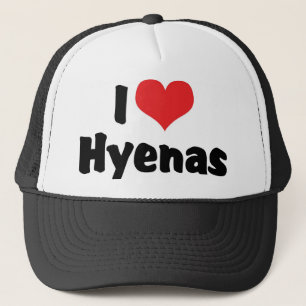 Casquette I Love Heart Hyenas