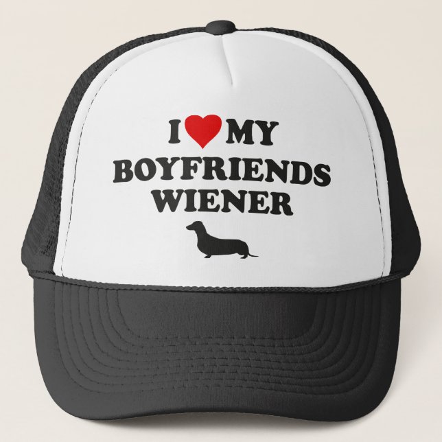 Casquette I Love My Boyfriends Wiener (Devant)