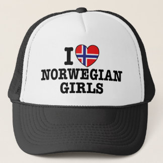 Casquette I Love Norwegian Girls