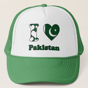Casquette I love Pakistan