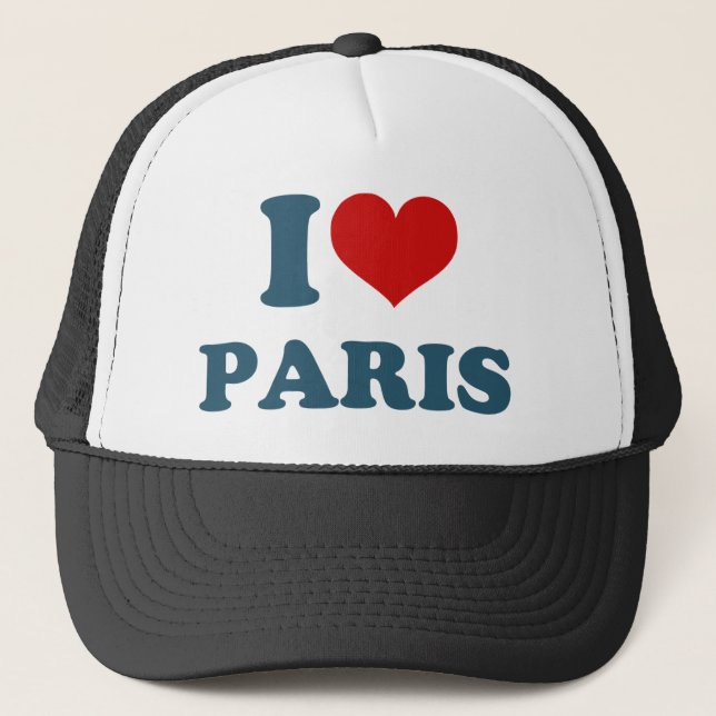 Casquette I Love Paris (Devant)
