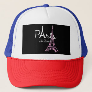 Casquette I Love Paris Tour Eiffel France Souvenir français
