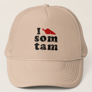 Casquette I Love Som Tam Thaïlandais Isaan Food