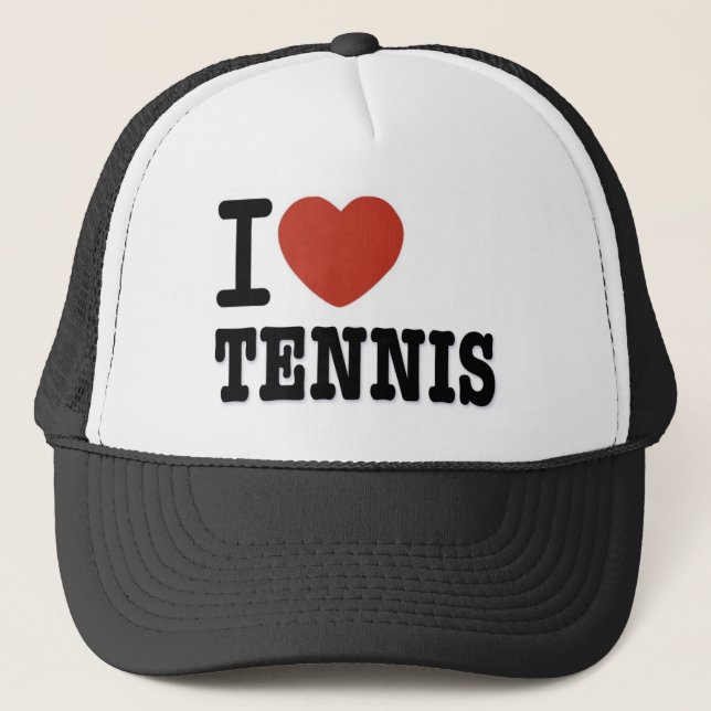 CASQUETTE I LOVE TENNIS (Devant)