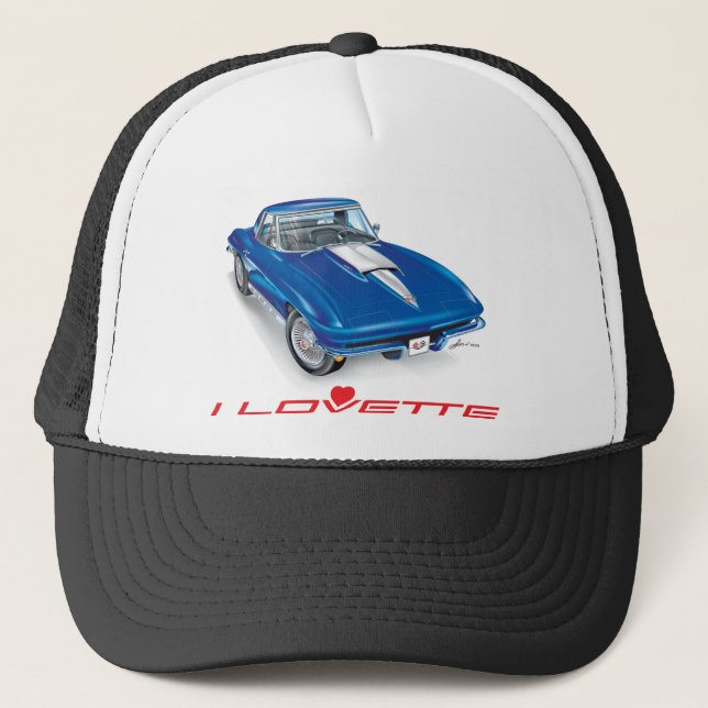 CASQUETTE I LOVETTE UNIQUE CONCEPTION DE VOITURE (Devant)