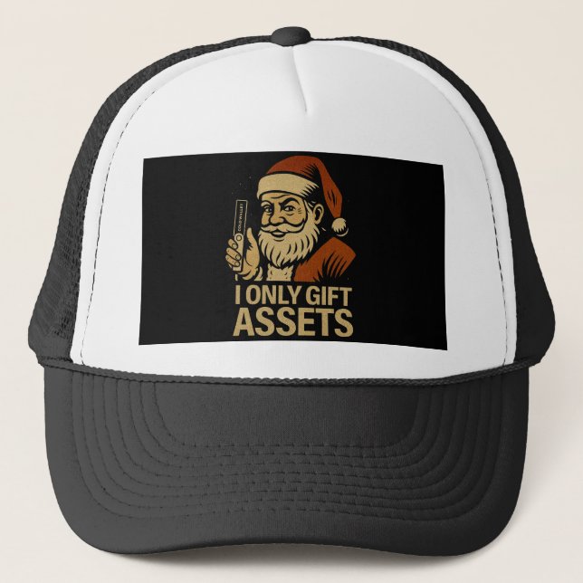 Casquette I Only Gift Assets™ Crypto Holiday Drop Web3 Gift (Devant)