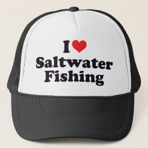 Casquette I pêche d'eau de mer de coeur