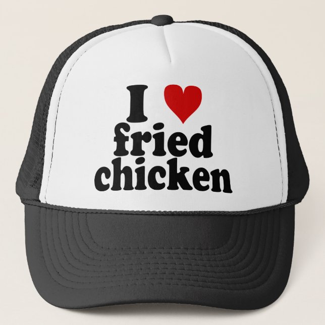 Casquette I poulet frit de coeur (Devant)