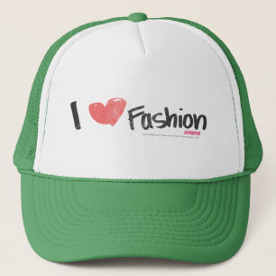 Casquette I pourpre de mode de coeur