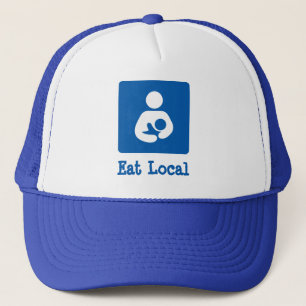 Casquette Icône d'allaitement/d'allaitement local
