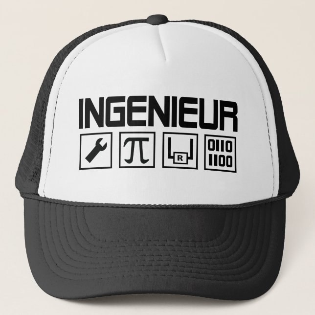 Casquette Icône d'Ingenieur (Devant)