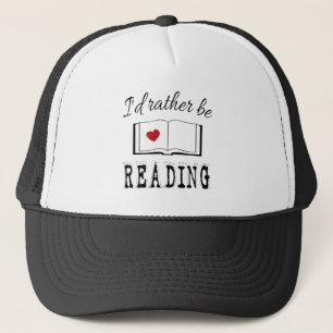 Casquette I'd rather be reading