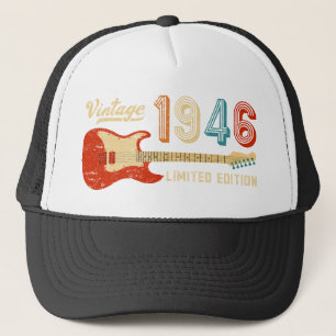 Casquette Idée de cadeau d'anniversaire Guitare électrique b