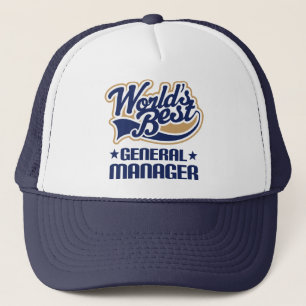 Casquette Idée de cadeau pour directeur général (mondes