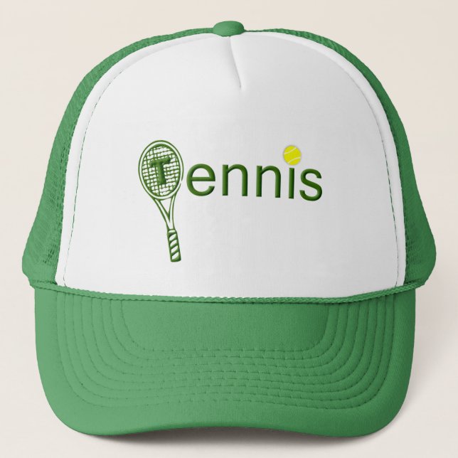 Casquette Idées de cadeaux de joueur de tennis (Devant)