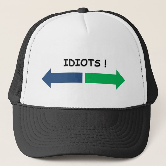 Casquette idiots (Devant)