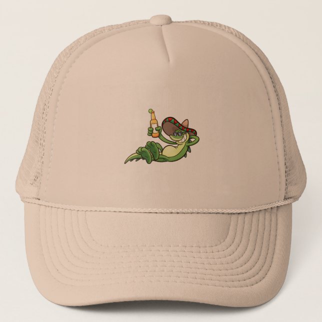 Casquette iguane mexicain (Devant)
