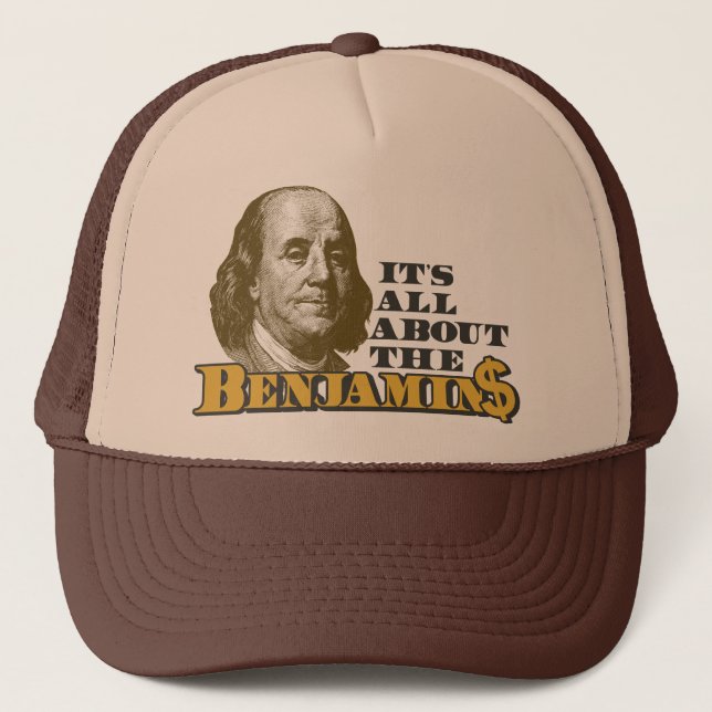 Casquette Il est tout au sujet du Benjamins (Devant)