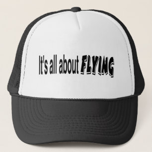 Casquette Il est tout au sujet du vol