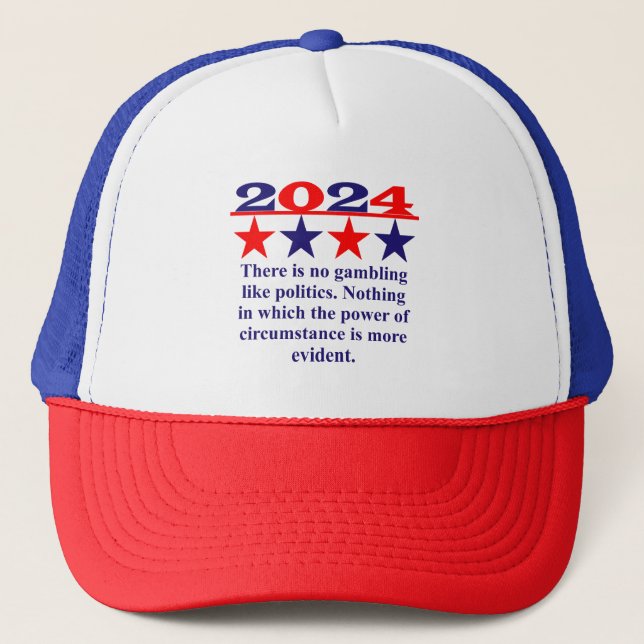 Casquette Il N'Y A Pas De Jeu Comme La Politique - Politique (Devant)