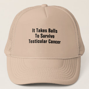 Casquette Il prend des boules pour survivre au cancer du