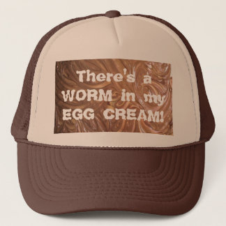 Casquette Il y a un VER en ma CRÈME d'OEUFS !