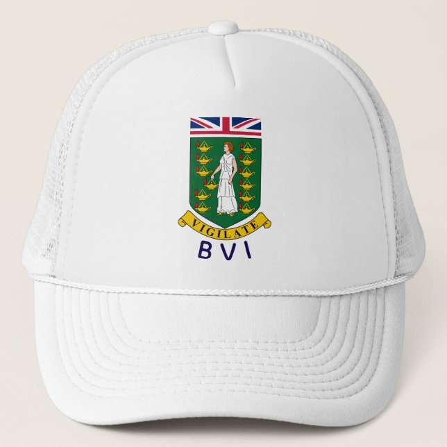 Casquette Îles Vierges britanniques (Devant)
