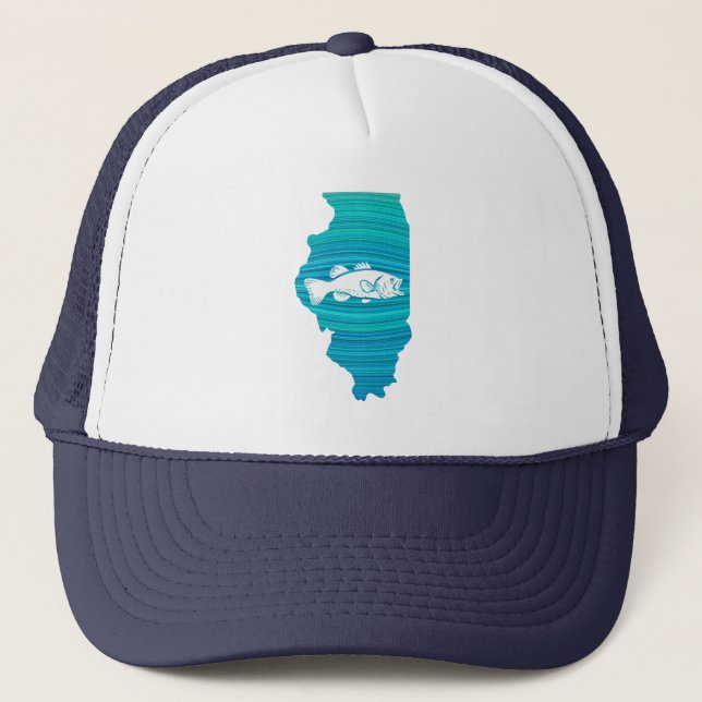 Casquette Illinois Wave Fishing (Devant)