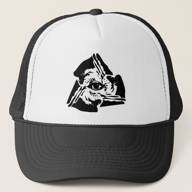 Casquette Illuminati tout l'oeil voyant (Devant)
