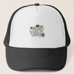 Casquette Illustration colorée de retour à l'école