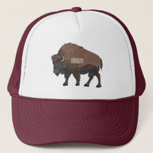 Casquette Illustration de bison