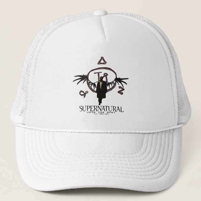 Casquette Illustration de château surnaturel (Devant)