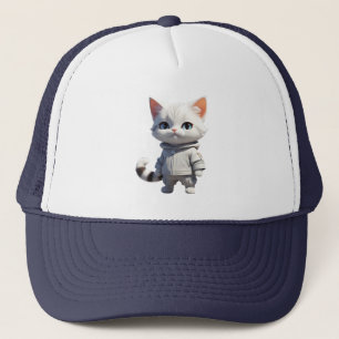 Casquette Illustration de chats cool et adorables