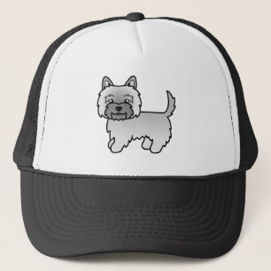 Casquette Illustration de chien de dessin animé mignon Terri