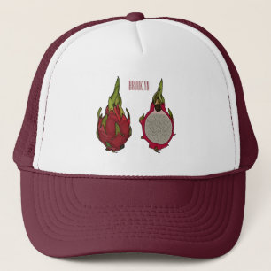 Casquette Illustration de dragon fruit