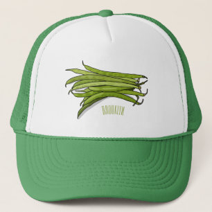 Casquette Illustration de haricots verts