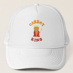 Casquette Illustration de la couronne de légume royale Carro
