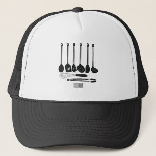 Casquette Illustration de l'ustensile de cuisine