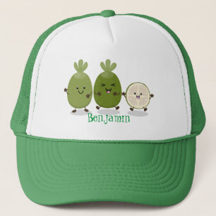 Casquette Illustration de mignonne guava feijoa