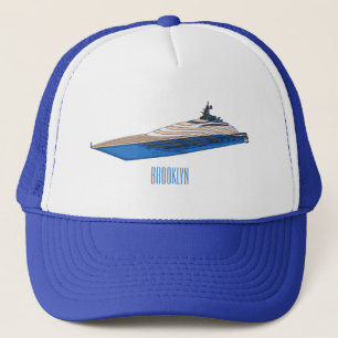 Casquette Illustration de yacht