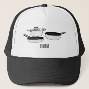 Casquette Illustration des jeux de cuisine