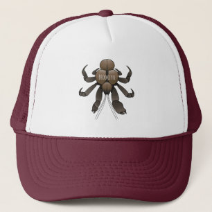 Casquette Illustration du crabe de coco